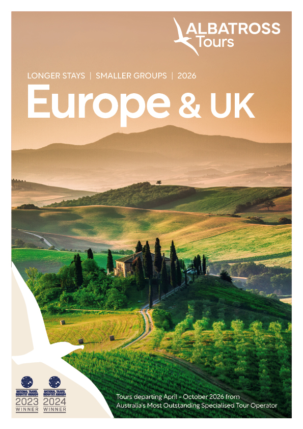 Albatross Tours summer brochure cover